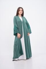 Tensel Aplikeli Abaya Takım