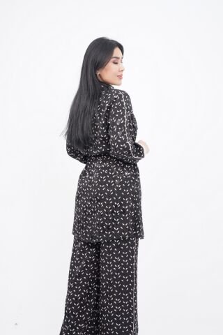 Striped Detail Tunic Set
